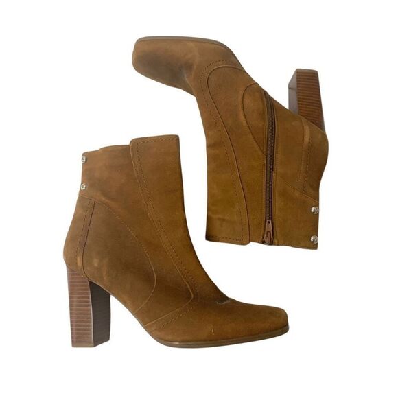 Suede Booties - Picture 1 of 10